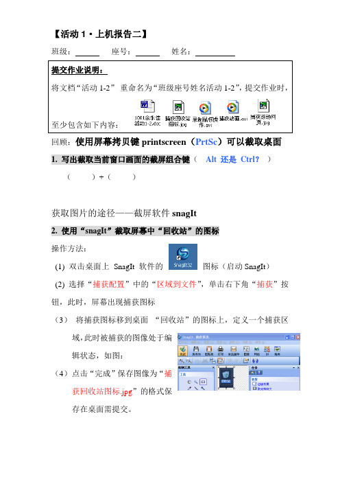 图像的获取(2)——Snagit