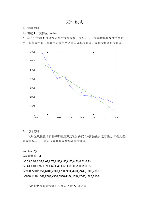 最小二乘法matlab程序