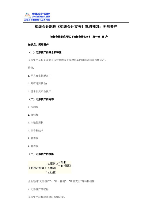 初级会计职称《初级会计实务》巩固预习：无形资产