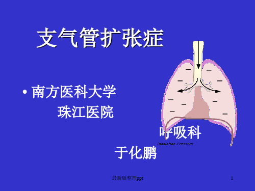 支气管扩张症ppt课件