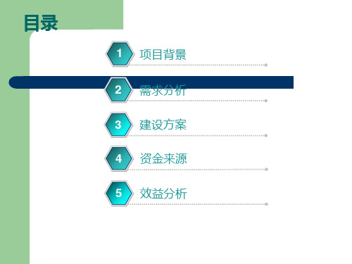 可行性分析报告PPT模板