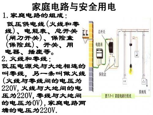 家庭电路与安全用电