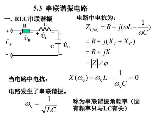 RLC串联谐振