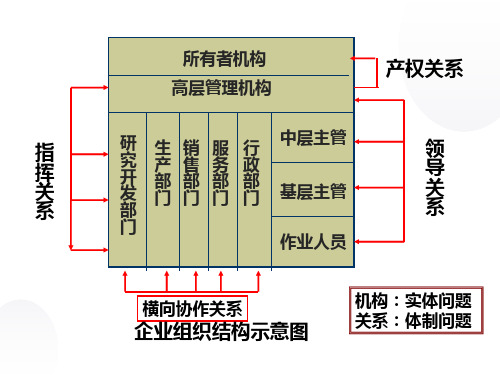 组织结构补充