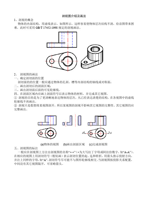 剖视图介绍及画法