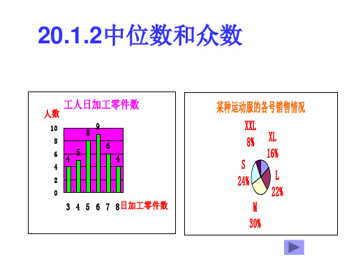 数据的分析：中位数和众数