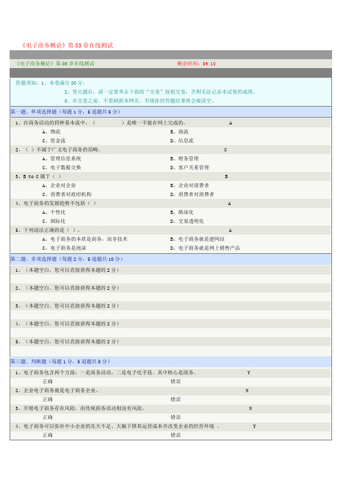 电子商务概论