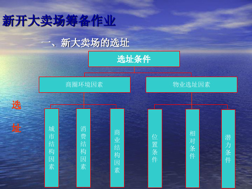 开大卖场筹备作业PPT课件