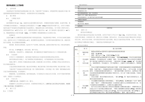 强夯施工标准