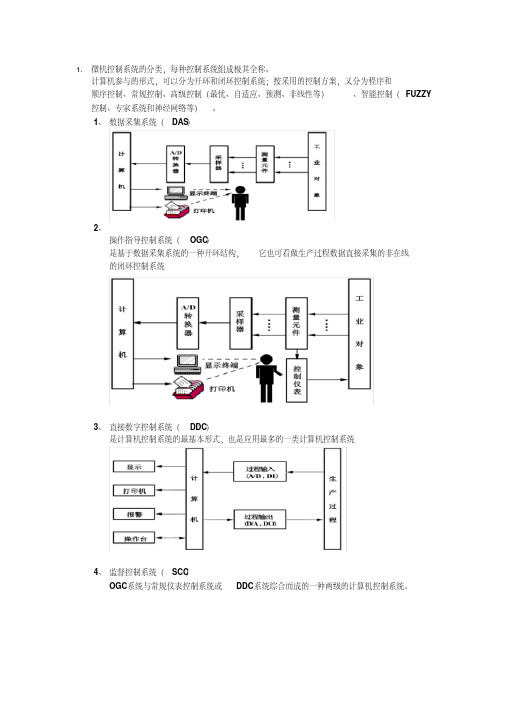 最新微型计算机控制技术复习资料资料