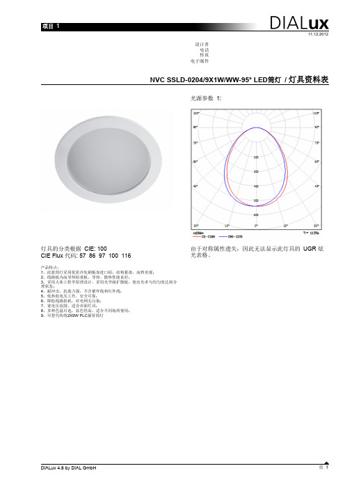 DIALUX讲解