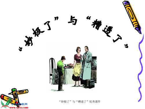 “妙极了”与“糟透了”优秀课件
