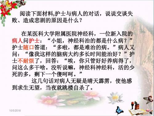 中考语文专题复习:口语交际ppt