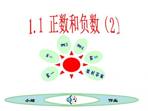 1.1正数和负数(2)