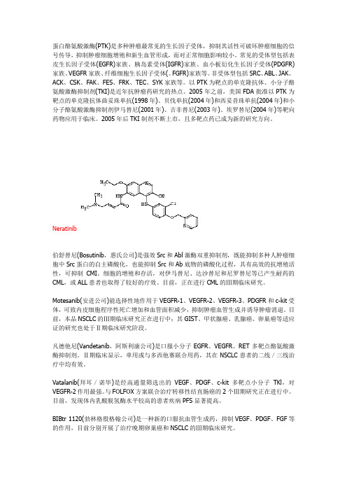 蛋白酪氨酸激酶