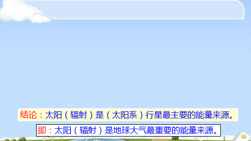 2.2.1大气的受热过程和大气运动 (共15张PPT)