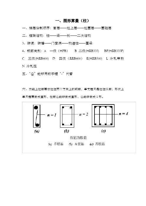 广联达钢筋算量学习(柱)