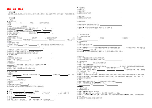 江苏省扬州市宝应县城镇中学高三化学一轮复习 糖类 油脂 蛋白质学案