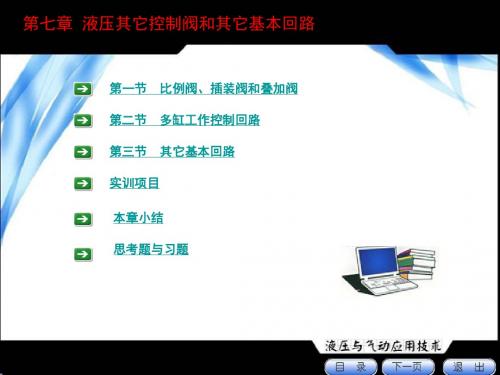 液压与气动控制技术(辛连学)7液压其他阀