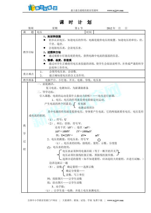 人教版《6.4变阻器》说课ppt课件