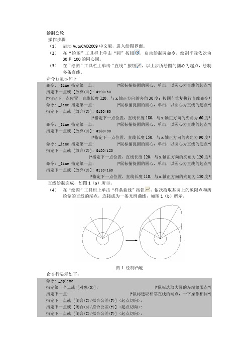 绘制凸轮
