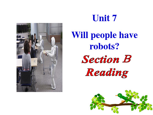 人教版八年级上Unit7 Section B reading公开课课件