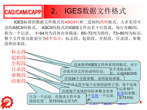 教案 IGES 数据文件格式