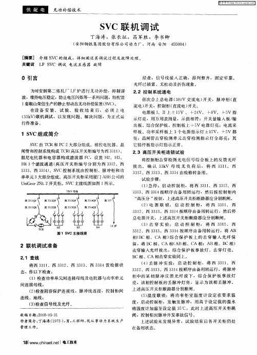 SVC联机调试