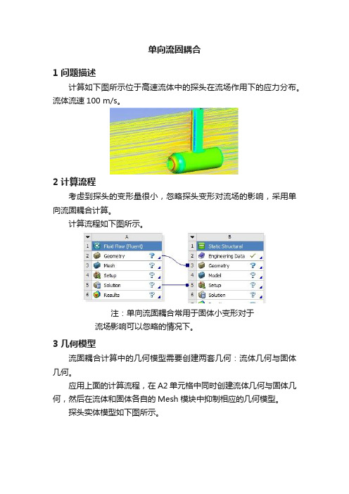 单向流固耦合