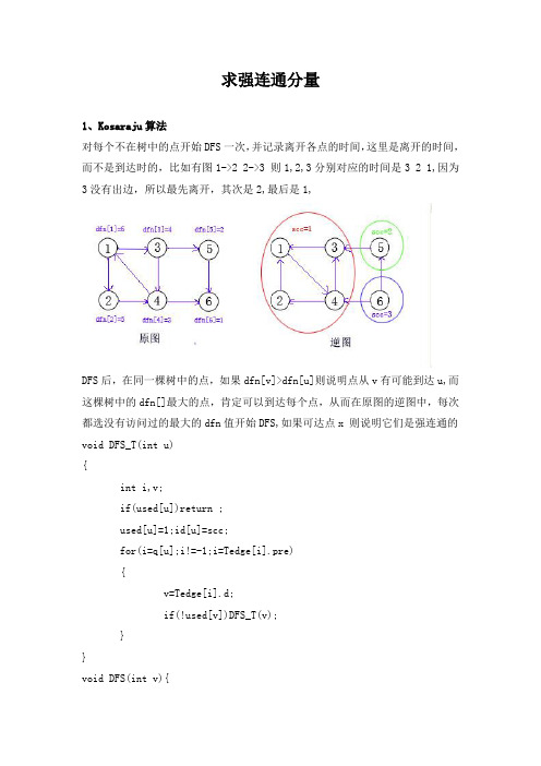 求强连通分量