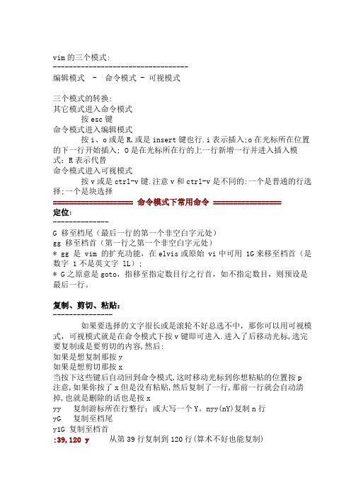 vi使用技巧和配置方法简介