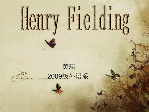 Henry Fielding亨利 菲尔丁