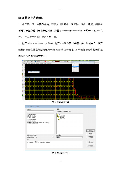 DEM数据生产流程