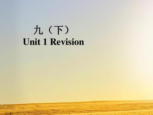 牛津9B Unit3 Asia Revision复习课课件(共37张PPT)