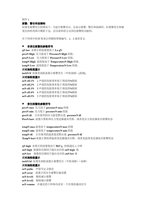 FC2000流量计算机说明书--附件