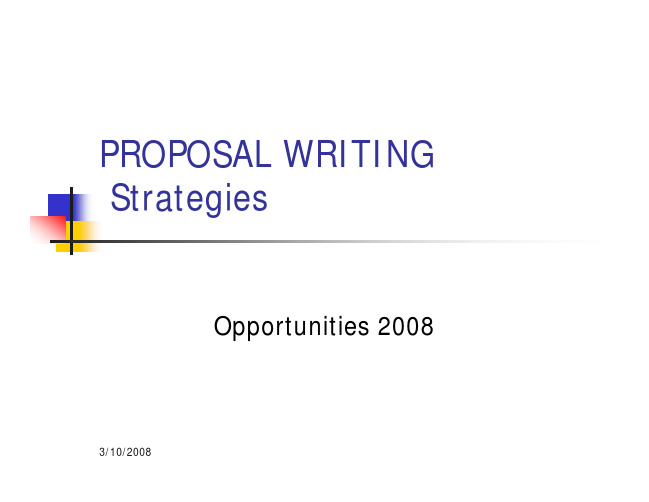 如何写Proposal(Proposal_Writing_Strategies)