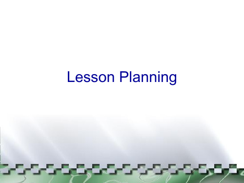 Lesson Plan