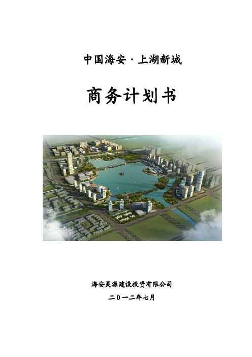 115海安上湖新城计划书-3