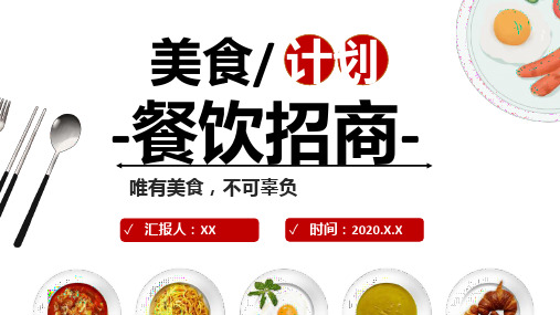 餐饮美食招商加盟计划ppt