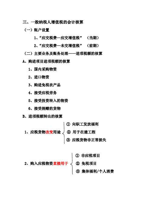 增值税(二)核算