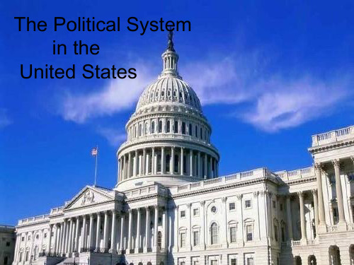 The Political System in the United States