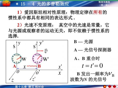 光的多普勒效应