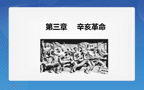 自考 近代史纲要 第三章 辛亥革命