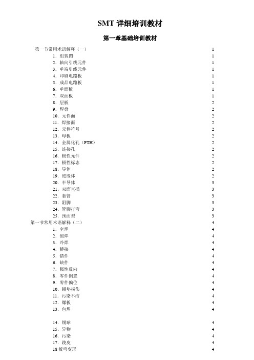 SMT详细培训教材