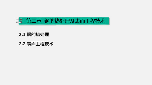 机械制造基础-2.3热处理连续冷却过程组织转变