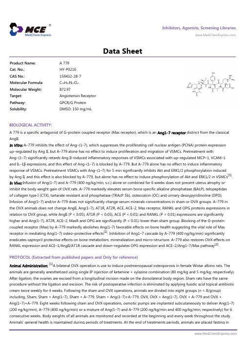 A_779_DataSheet_MedChemExpress