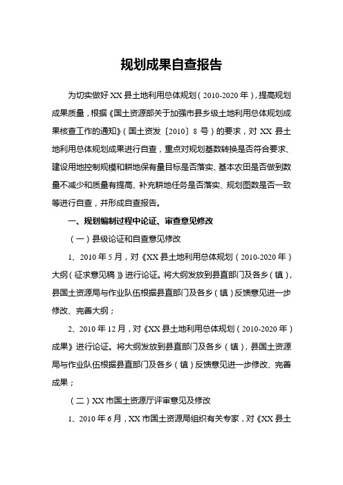 自查报告与图数一致性检验报告