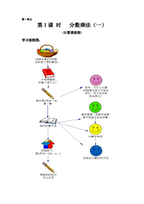 北师大版五年级数学下册导学案全册