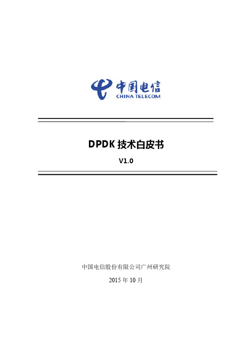 中国电信DPDK技术白皮书v1.0