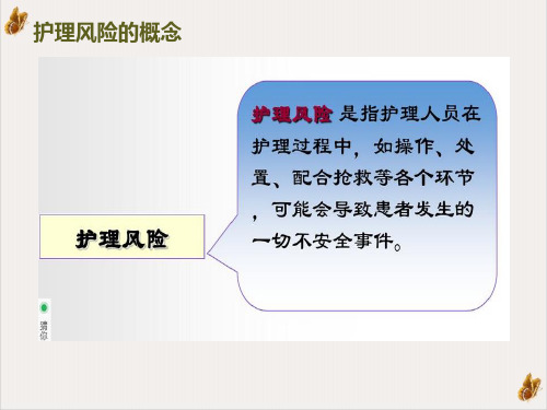 高危患者的风险评估及措施课件PPT